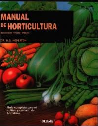Libros Recomendados: Manual de Horticultura Libros Recomendados: Manual de Horticultura