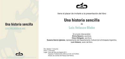 Luis Velasco presentó Una historia sencilla, su primer libro, y entrevista en Demoliendo Hoteles de Radio Círculo