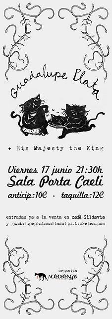 Concierto de Guadalupe Plata y His Majesty the King en Valladolid Concierto de Guadalupe Plata y His Majesty the King en Valladolid