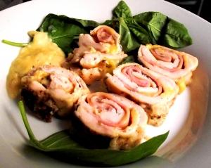 pechugas Pechugas “cordon bleu” ahogadas en bechamel