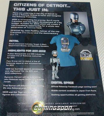 MGM presenta el póster y merchandising de 'RoboCop' MGM presenta el póster y merchandising de 'RoboCop'