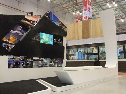 Stand A-cero Feria de VIETNAM Arquitectura efímera, todo cambia nada permanece