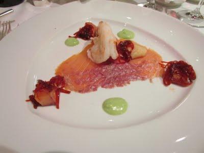 La cuidada gastronomía del Eurodam La cuidada gastronomía del Eurodam