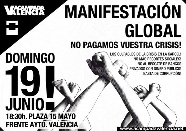 Manifestación 19 – J Valencia