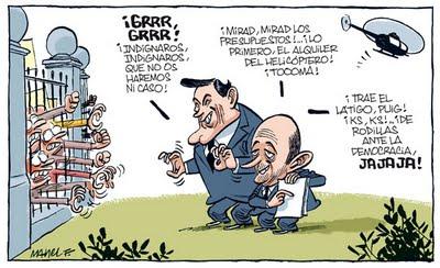 Los infiltrados, y no los “indignados”, provocan la violencia. Los infiltrados, y no los “indignados”, provocan la violencia.