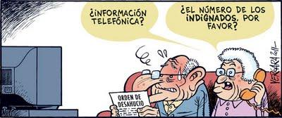 Los infiltrados, y no los “indignados”, provocan la violencia. Los infiltrados, y no los “indignados”, provocan la violencia.