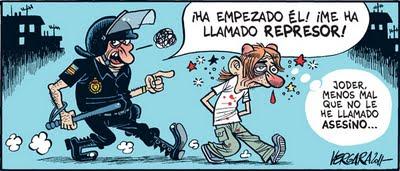 Los infiltrados, y no los “indignados”, provocan la violencia. Los infiltrados, y no los “indignados”, provocan la violencia.