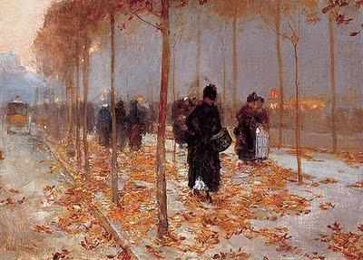 PASEO URBANO CON WALT WHITMAN Y FREDERICK CHILDE HASSAM PASEO URBANO CON WALT WHITMAN Y FREDERICK CHILDE HASSAM