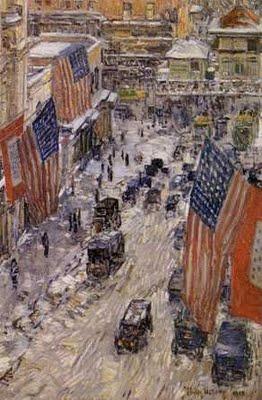 PASEO URBANO CON WALT WHITMAN Y FREDERICK CHILDE HASSAM PASEO URBANO CON WALT WHITMAN Y FREDERICK CHILDE HASSAM