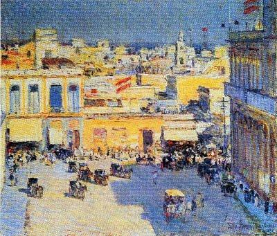 PASEO URBANO CON WALT WHITMAN Y FREDERICK CHILDE HASSAM PASEO URBANO CON WALT WHITMAN Y FREDERICK CHILDE HASSAM