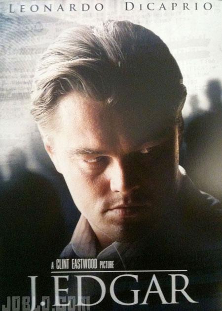 Primer póster de 'J. Edgar', con Leonardo DiCaprio como principal reclamo