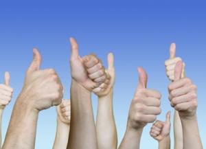 pulgares arriba Supera Eso