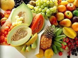 Frutas y verduras del verano