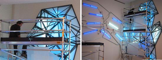 ESCULTURAS DE LUZ DE STEPHEN HENDEE ESCULTURAS DE LUZ DE STEPHEN HENDEE