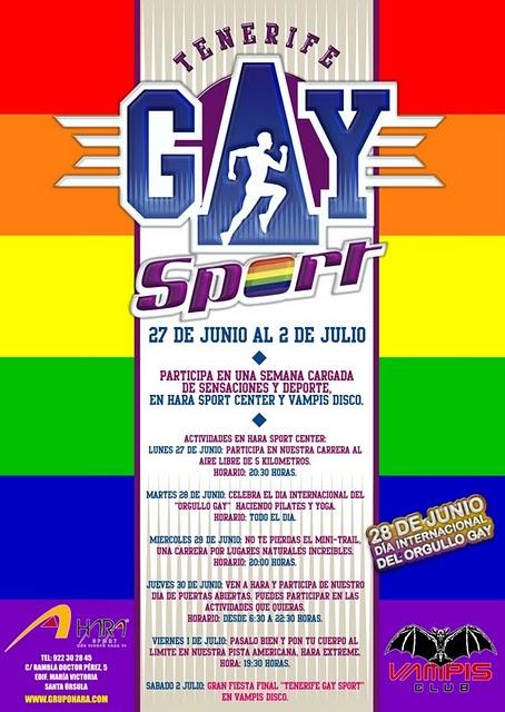 ‘Tenerife Gay Sport’, un evento pionero en Canarias ‘Tenerife Gay Sport’, un evento pionero en Canarias