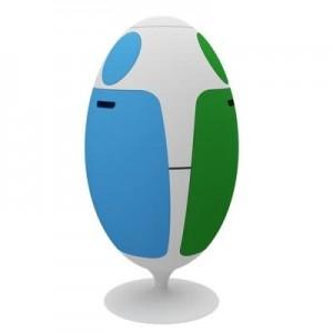 papelera-ovetto-2 Habitare color Ovetto – Papelera de reciclaje
