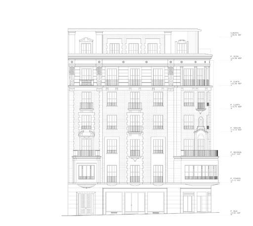 A-cero Projects REHABILITACIÓN DE EDIFICIO EN EL BARRIO SALAMANCA, MADRID