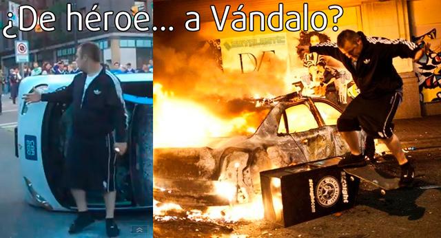 heroe-vandalo La verdad tras las imágenes es siempre muy discutible