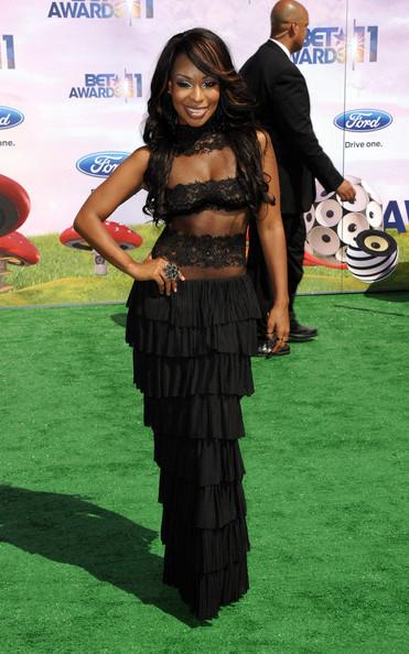 Actress Porscha Coleman arrives at the BET Awards '11 held at the Shrine Auditorium on June 26, 2011 in Los Angeles, California.