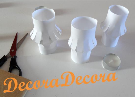 Cómo hacer linternas de papel. como hacer linternas de papel