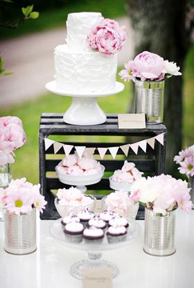 flores-vintage-callmecupcake Mesa de dulces: una fiesta romántica