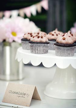 cupcakes-callmecupcake Mesa de dulces: una fiesta romántica