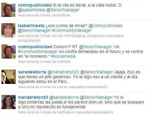 Un Community Manager no confía demasiado en el futuro y se centra en el momento Un Community Manager no confía demasiado en el futuro y se centra en el momento