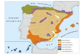 GEOGRAFÍA DE ESPAÑA (CLIMATOLOGÍA)