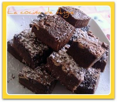 BROWNIES CON NUECES BROWNIES CON NUECES