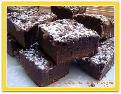BROWNIES CON NUECES BROWNIES CON NUECES