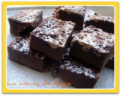 BROWNIES CON NUECES BROWNIES CON NUECES