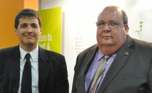 Victor M Merced y Juan Santiago Cabán PRIDCO Bio Convention 2011: USA landing