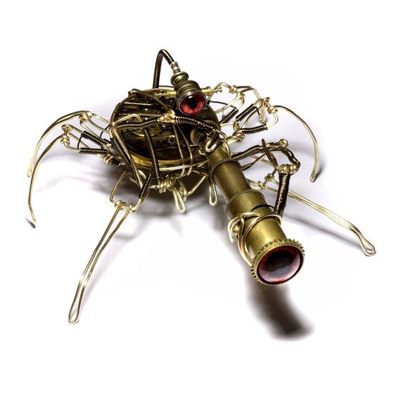 Joyas arácnidas steampunk Joyas arácnidas steampunk