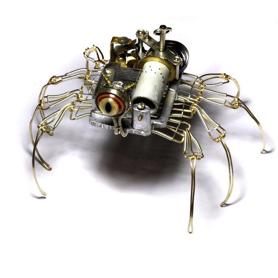 Joyas arácnidas steampunk Joyas arácnidas steampunk