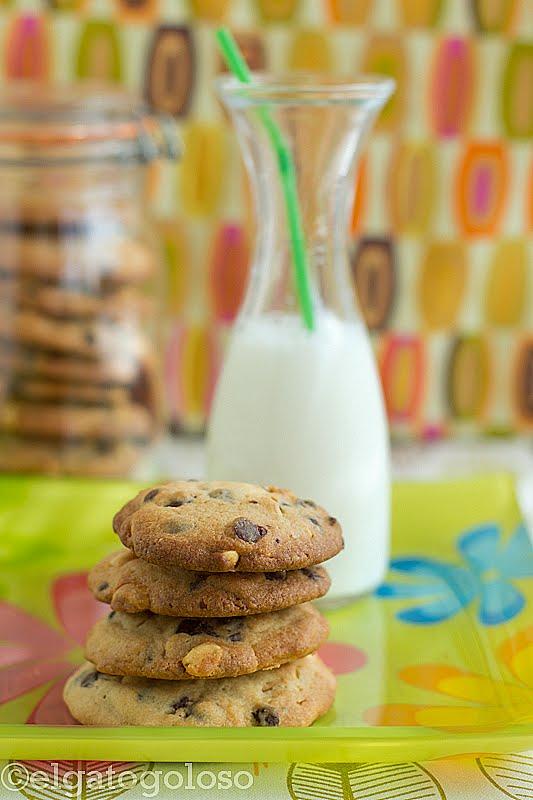 Galletas de choco-maní Galletas de choco-maní