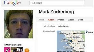 Mark Zuckerberg se une a Google+ Mark Zuckerberg se une a Google+