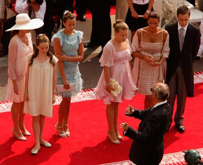 Boda de Alberto de Mónaco y Charlene Wittstock. Invitados reales Boda de Alberto de Mónaco y Charlene Wittstock. Invitados reales