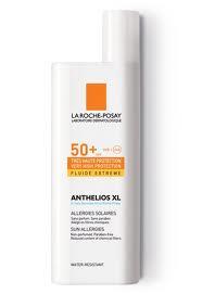 Tres protectores solares con SPF 50. Tres protectores solares con SPF 50.