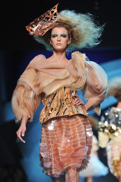 A model walks the runway during the Christian Dior Haute Couture Fall/Winter 2011/2012 show as part of Paris Fashion Week at Musee Rodin on July 4, 2011 in Paris, France.