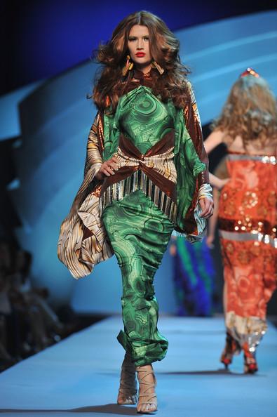 A model walks the runway during the Christian Dior Haute Couture Fall/Winter 2011/2012 show as part of Paris Fashion Week at Musee Rodin on July 4, 2011 in Paris, France.