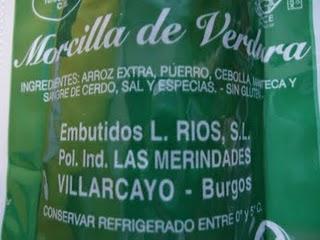 VARIOS DE MORCILLA DE BURGOS RIOS VARIOS DE MORCILLA DE BURGOS RIOS