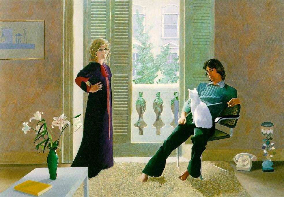 Los interiores de David Hockney Paperblog Los interiores de David Hockney Paperblog