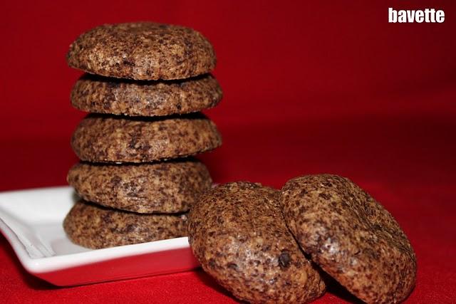 Amaretti de chocolate Amaretti de chocolate