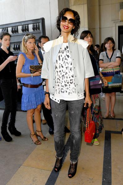 STEPHANE ROLLAND BACKSTAGE & GUESTS Fashion designer Stephane Rolland premieres her Haute Couture Fall 2011 winter collection during Paris Fashion week at Palais de Chailot.