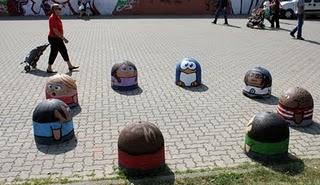 Pao en el Walls of Fame de Milán Pao en el Walls of Fame de Milán