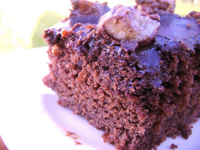 Bolo de Chocolate e Coca-Cola