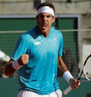 Copa Davis: Del Potro ganó y marcó el 2-0