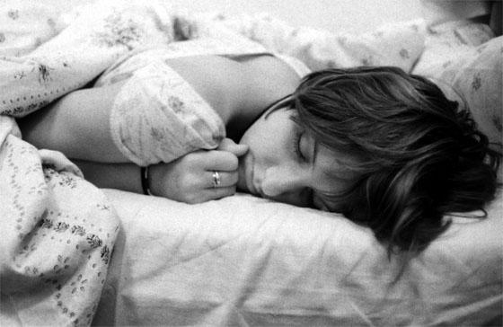 sleeping girl Not today…