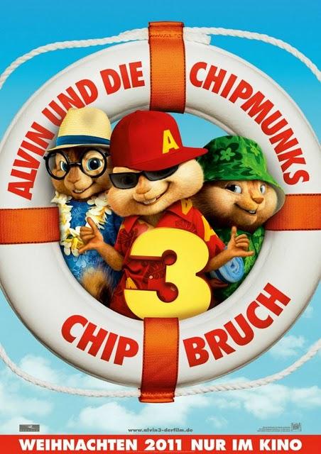 Póster y teaser trailer de 'Alvin y las ardillas 3' Póster y teaser trailer de 'Alvin y las ardillas 3'