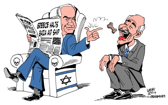 Corrupción en el Mediterráneo Flotilla Gaza Israel Papandreu